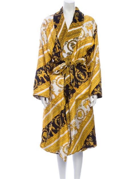 versace silk kimono|versace kimono for women.